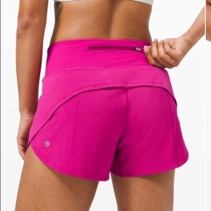 NWT Speed Up Shorts Ripened Raspberry